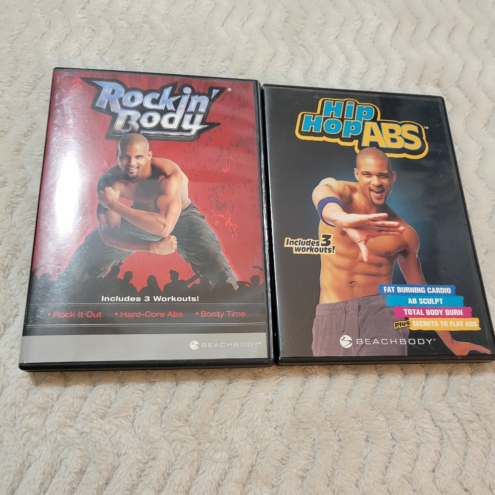 Shaun T’s Hip Hop Abs Rockin Body Beachbody DVD Set Exercise Workout